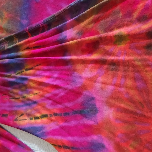 Tie Dye Cotton Swing Cardigan - Picture 3 of 5